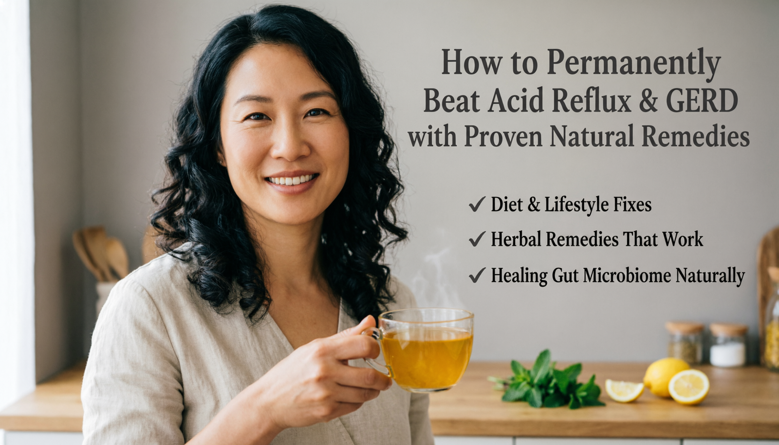 How to Permanently Beat Acid Reflux & GERD with Proven Natural Remedies